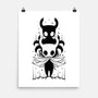 The Knight And The Shade-none matte poster-Alundrart