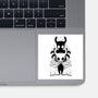 The Knight And The Shade-none glossy sticker-Alundrart