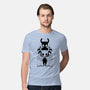 The Knight And The Shade-mens premium tee-Alundrart