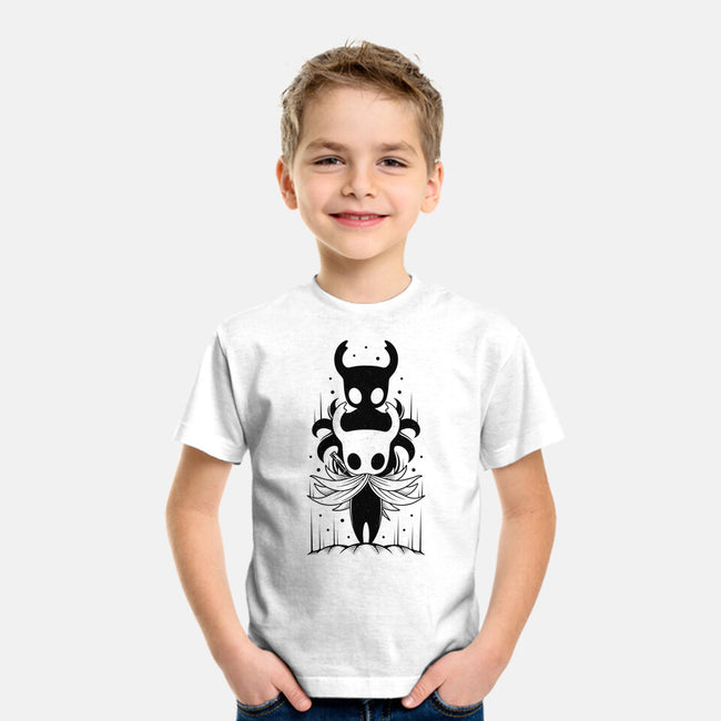 The Knight And The Shade-youth basic tee-Alundrart