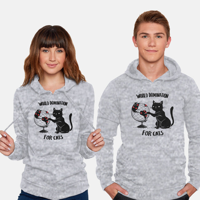 World Domination For Cats-unisex pullover sweatshirt-tobefonseca