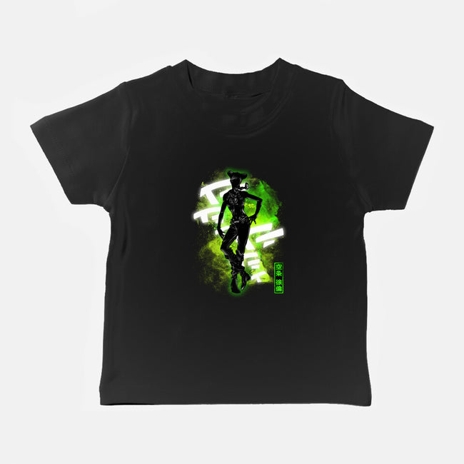 Cosmic Jolyne-baby basic tee-fanfreak1