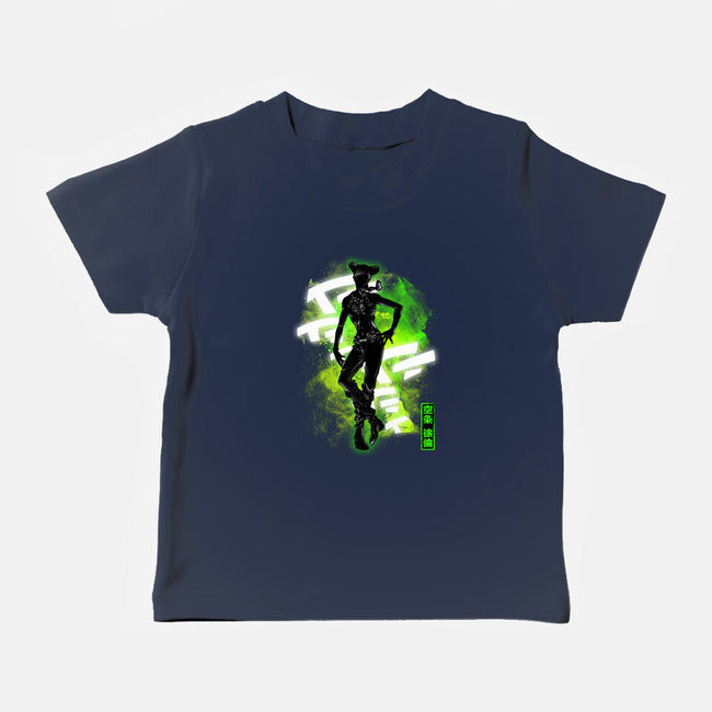 Cosmic Jolyne-baby basic tee-fanfreak1