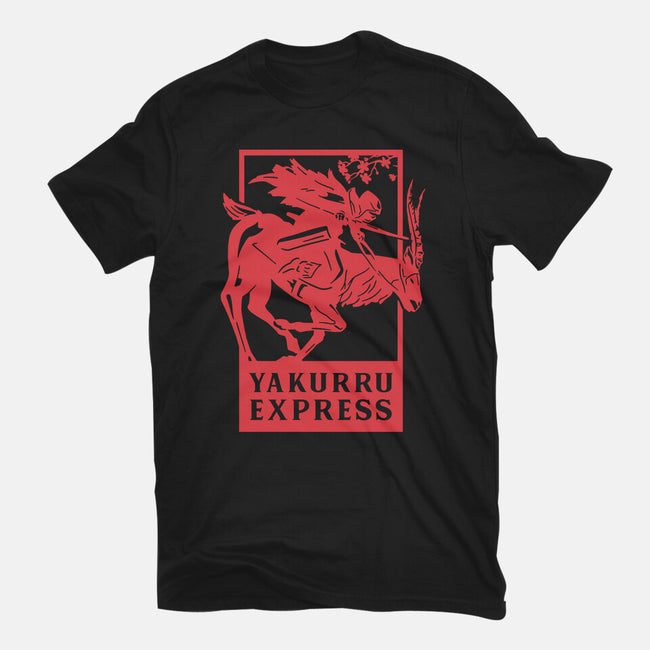 Yakurru Express-mens premium tee-RamenBoy