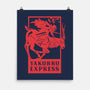 Yakurru Express-none matte poster-RamenBoy
