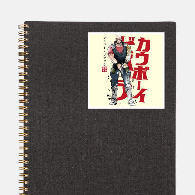 Jet Sumi-E-none glossy sticker-DrMonekers