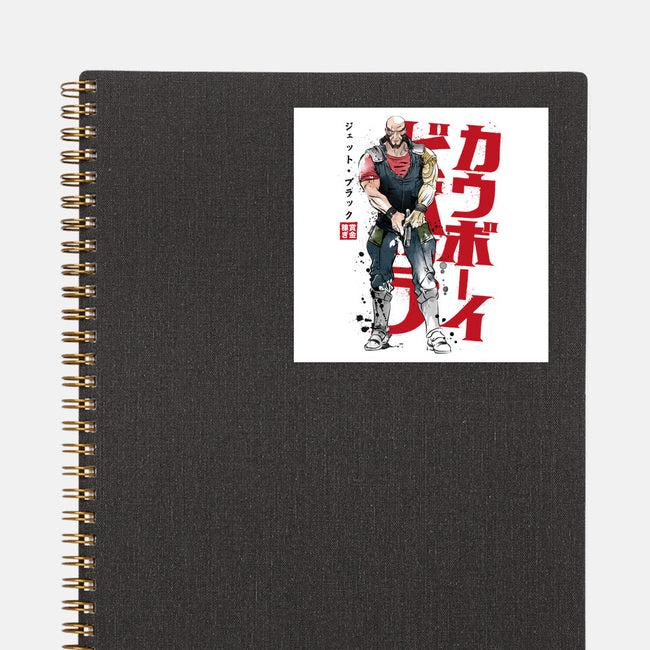 Jet Sumi-E-none glossy sticker-DrMonekers