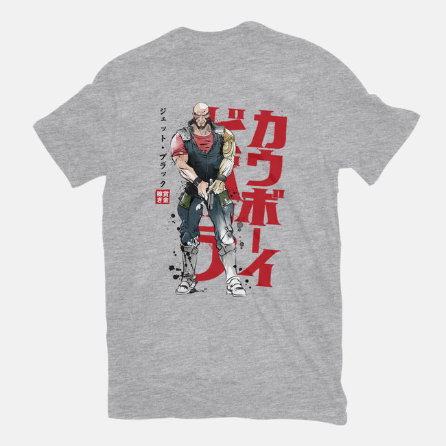 Jet Sumi-E-unisex basic tee-DrMonekers