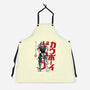 Jet Sumi-E-unisex kitchen apron-DrMonekers
