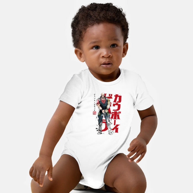 Jet Sumi-E-baby basic onesie-DrMonekers