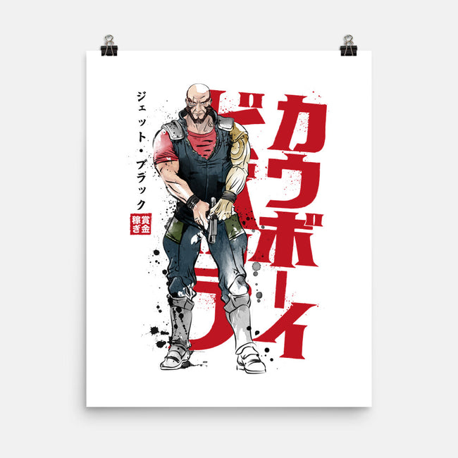 Jet Sumi-E-none matte poster-DrMonekers