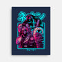 Neon Fury-none stretched canvas-Bruno Mota