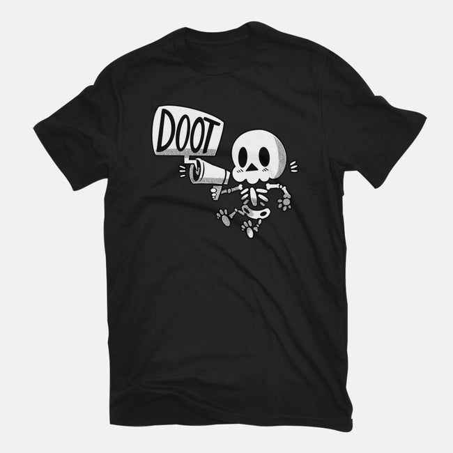 DOOT Skeleton-womens fitted tee-TechraNova