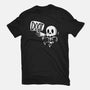 DOOT Skeleton-womens fitted tee-TechraNova
