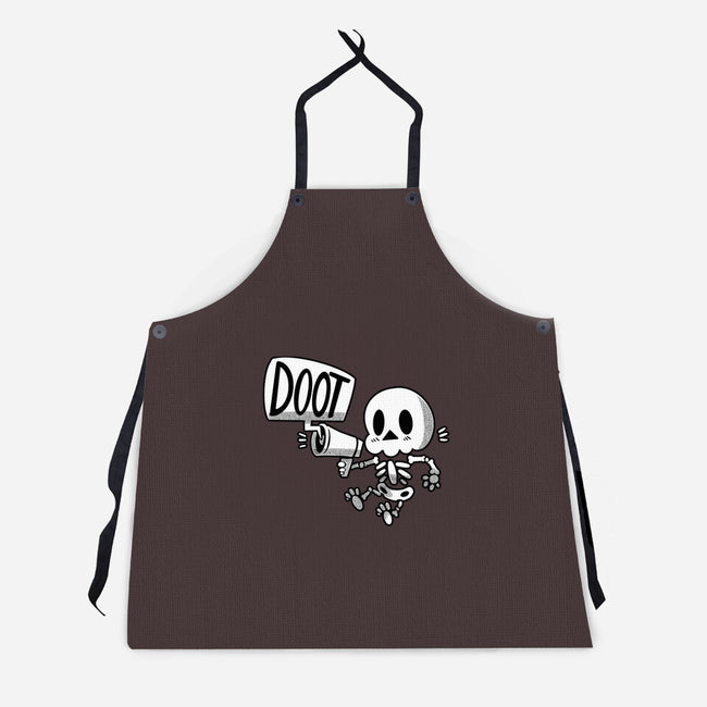 DOOT Skeleton-unisex kitchen apron-TechraNova