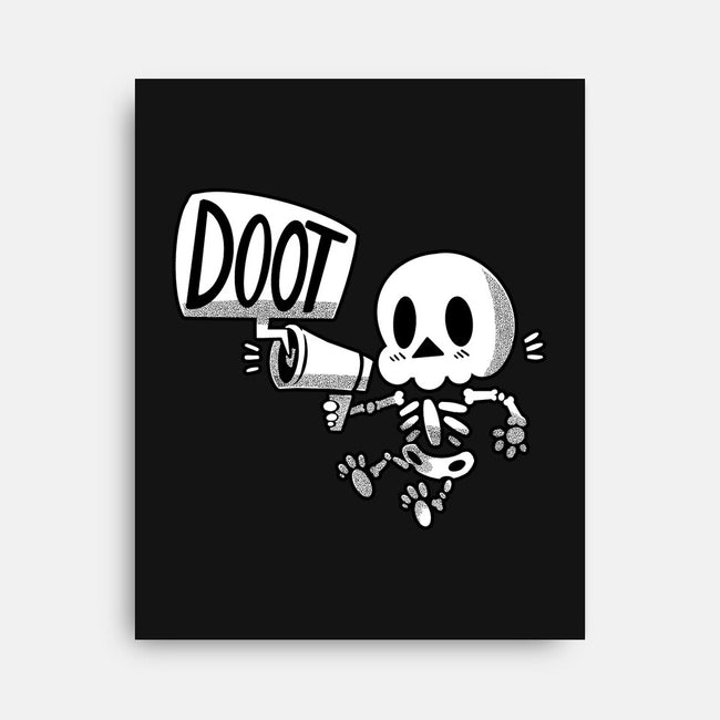 DOOT Skeleton-none stretched canvas-TechraNova