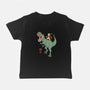 T-Rex Catana-baby basic tee-vp021