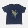 T-Rex Catana-baby basic tee-vp021