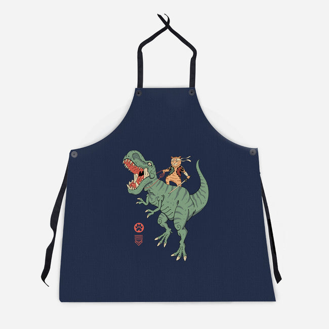 T-Rex Catana-unisex kitchen apron-vp021