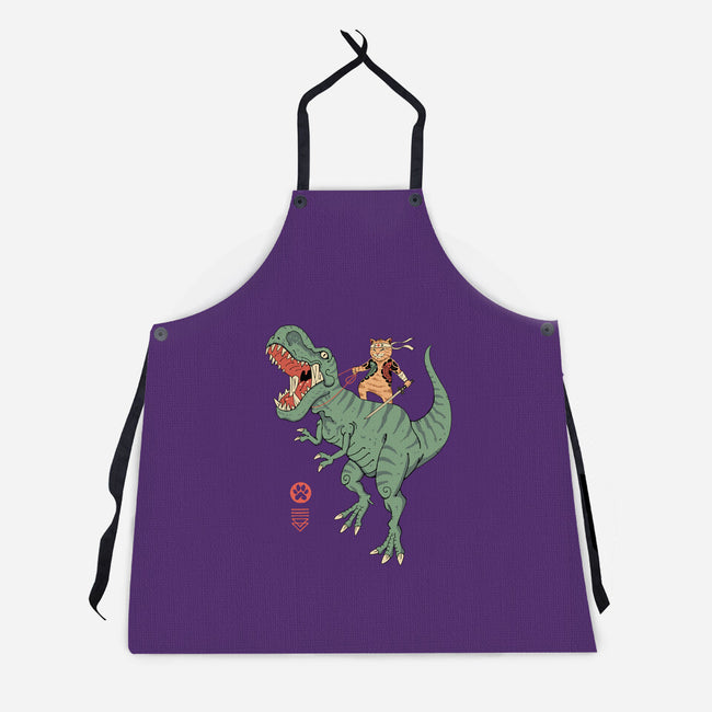 T-Rex Catana-unisex kitchen apron-vp021