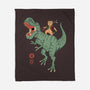 T-Rex Catana-none fleece blanket-vp021