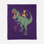T-Rex Catana-none fleece blanket-vp021