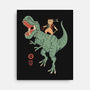 T-Rex Catana-none stretched canvas-vp021