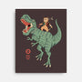 T-Rex Catana-none stretched canvas-vp021
