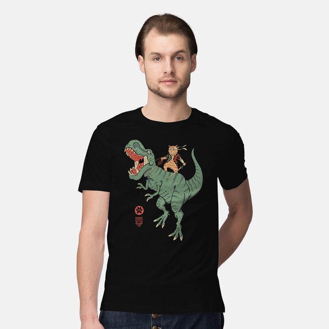 T-Rex Catana-mens premium tee-vp021