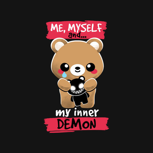 My Inner Demon-none removable cover w insert throw pillow-NemiMakeit