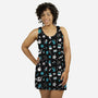 I Love Gaming-womens all over print racerback dress-queenmob