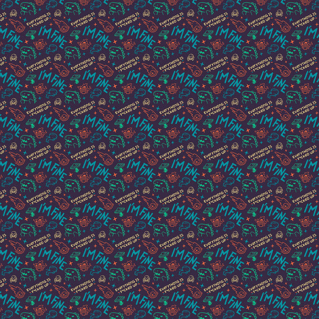 Everything Is Messed Up-unisex all over print crew neck sweatshirt-Geekydog