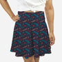 Everything Is Messed Up-womens all over print skater skirt-Geekydog