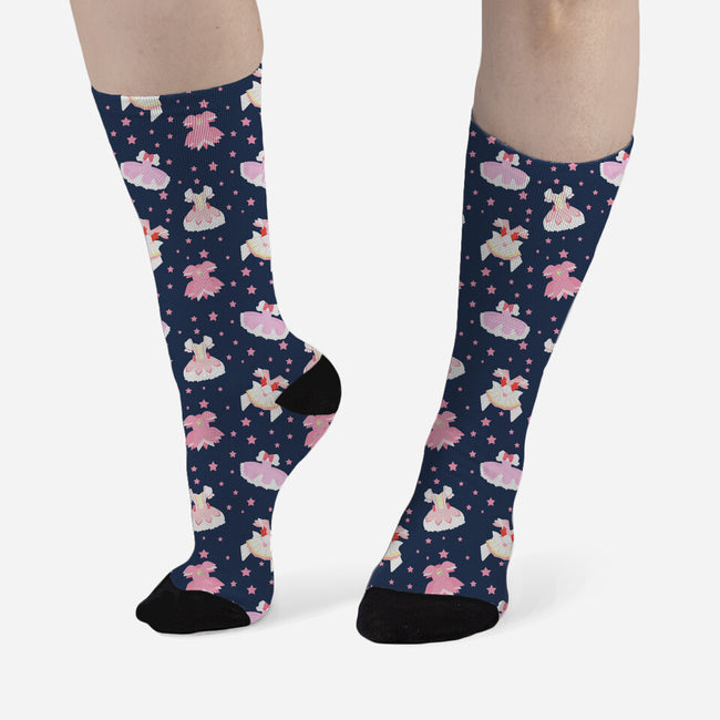 Choose Your Magical Outfit-unisex all over print crew socks-neokawaii