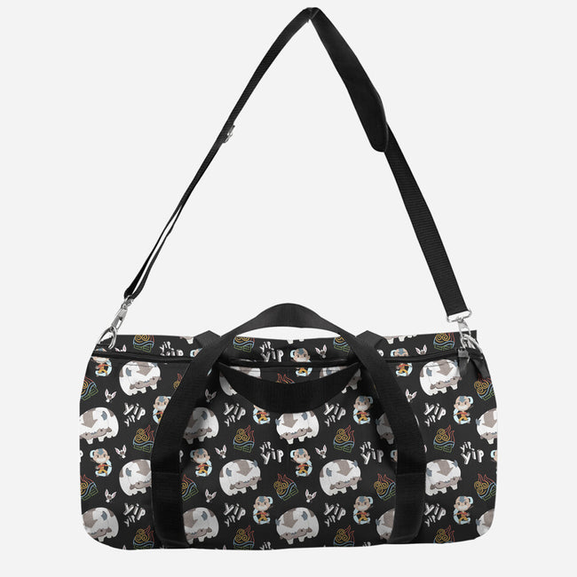 Bender On Repeat-none all over print duffle bag-StinkPad