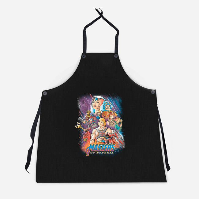 Masters Of Eternia-unisex kitchen apron-trheewood