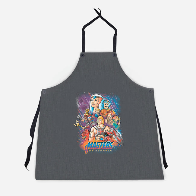 Masters Of Eternia-unisex kitchen apron-trheewood