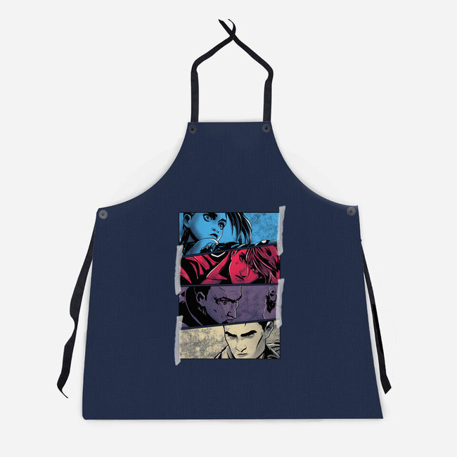 Enemy-unisex kitchen apron-fanfabio