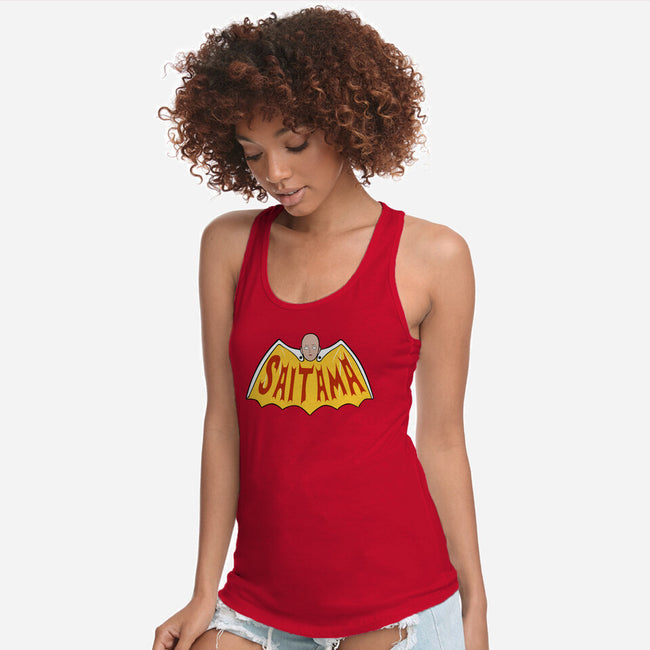 One Punch Knight-womens racerback tank-Melonseta