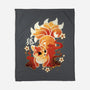 Kitsune Kawaii-none fleece blanket-NemiMakeit