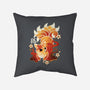 Kitsune Kawaii-none removable cover w insert throw pillow-NemiMakeit