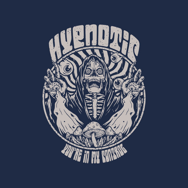 Hypnotic Skull-none polyester shower curtain-Slikfreakdesign