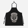 Hypnotic Skull-unisex kitchen apron-Slikfreakdesign