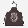 Hypnotic Skull-unisex kitchen apron-Slikfreakdesign
