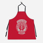 Hypnotic Skull-unisex kitchen apron-Slikfreakdesign