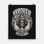 Hypnotic Skull-none matte poster-Slikfreakdesign
