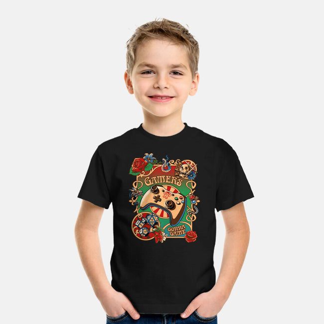 Gamers Gonna Game-youth basic tee-daobiwan