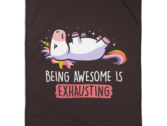 Being Awesome Is Exhausting