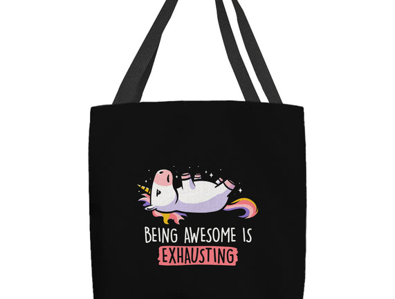 Being Awesome Is Exhausting
