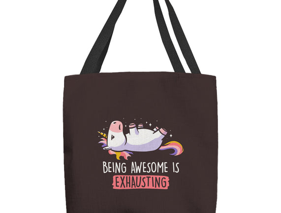Being Awesome Is Exhausting